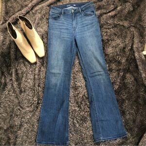 Old Navy Classic Blue Women's Jeans High Rise Flare 4